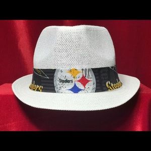 Pitt Steelers Unisex Summer Fedora